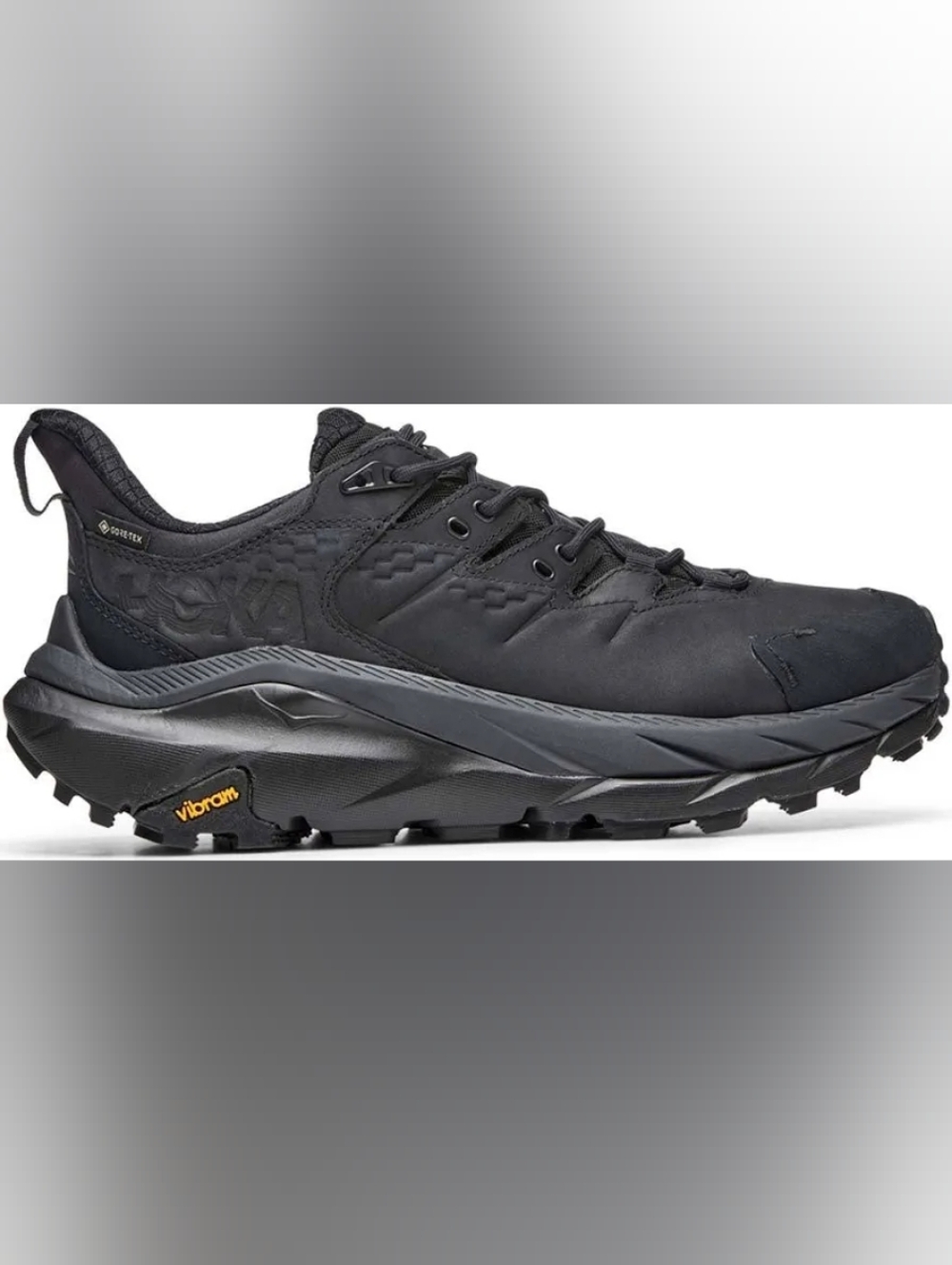 NEW! (no box) Men's Hoka Kaha 2 Low GTX Black Hiking Shoes Size 10.5
